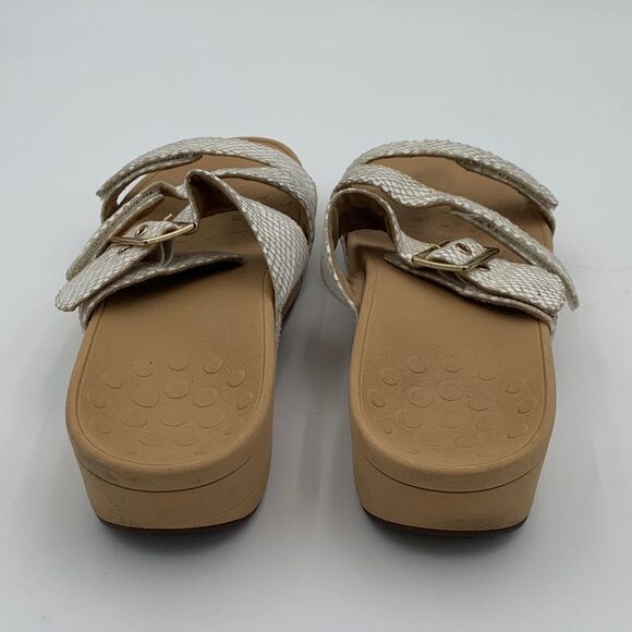 Vionic Pacific Rio slide sandals snake skin slide platform women’s size 10 - Picture 8 of 14